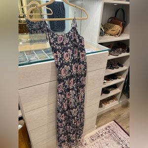 Sold out rare NATALIE MARTIN Melanie Dress violet vintage flowers print